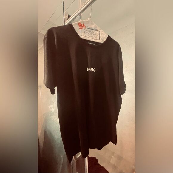 Marche Noir - XL - Black - Graphic Tee - Short-Sleeve Shirt -  Y2K - Picture 1 of 7